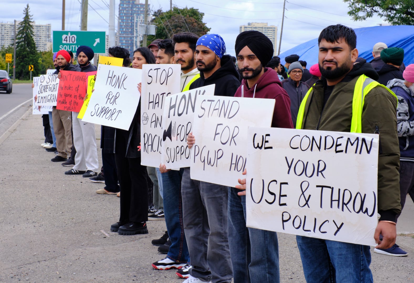 PGWP Protest @ Brampton